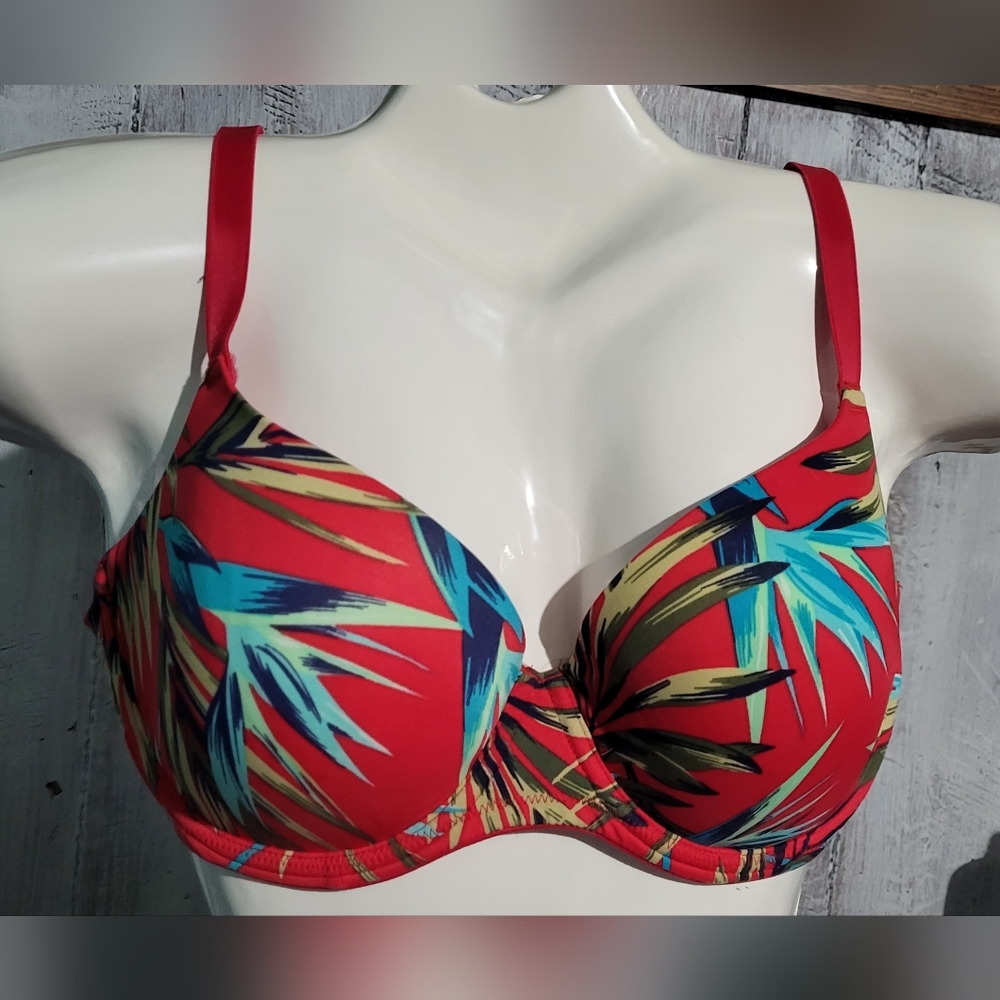 Victoria's Secret Pink 34 DD Tropical Print Bra